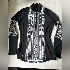 Harriman Middle Jacquard Top - Women's size small.